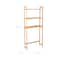 Organize It All Bamboo Over the Toilet Storage Space Saver